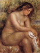 Pierre Renoir Bather Drying her Leg Sweden oil painting artist